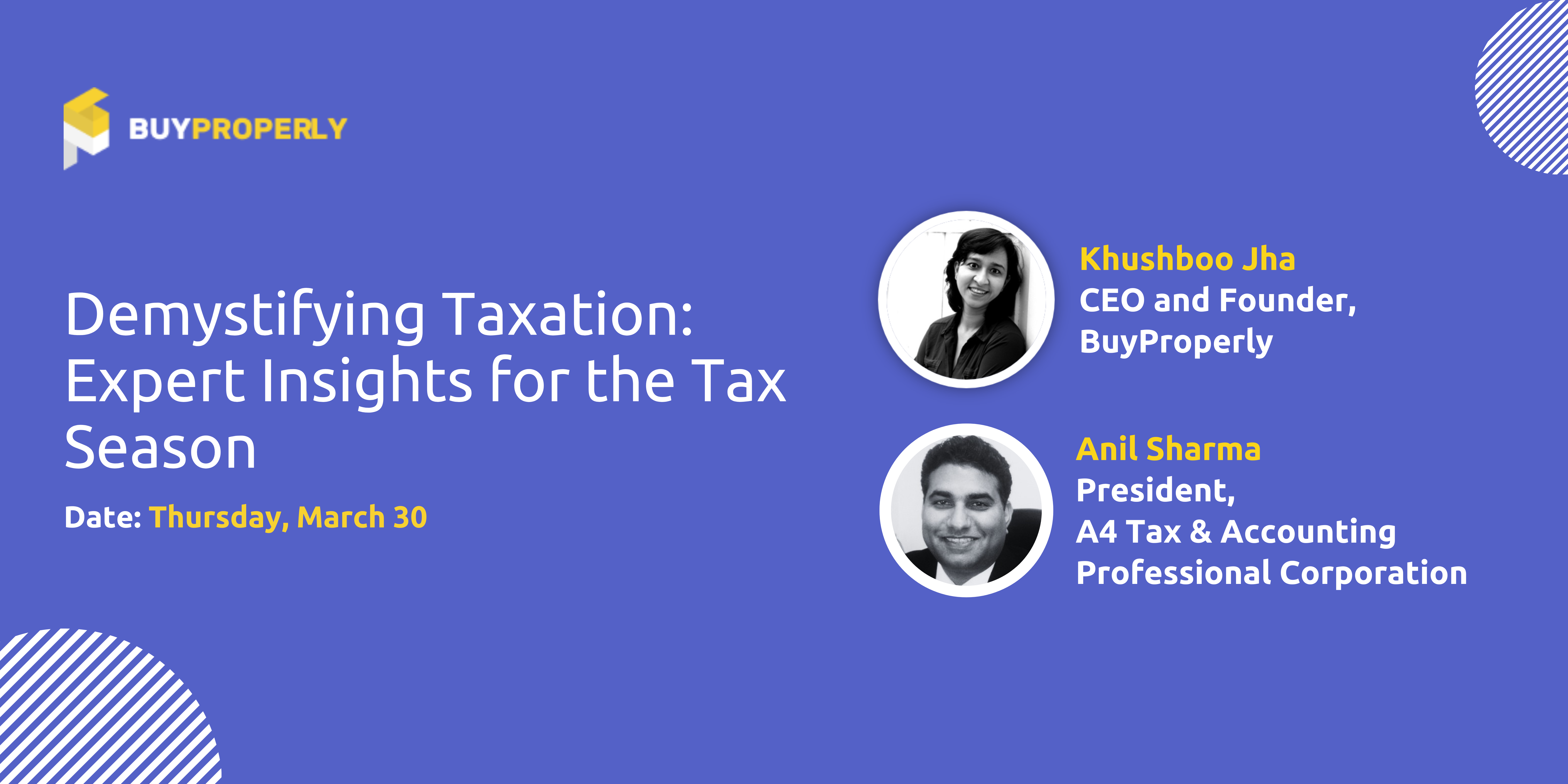 Demystifying Taxation: Expert Insights for the Tax Season with Anil Sharma