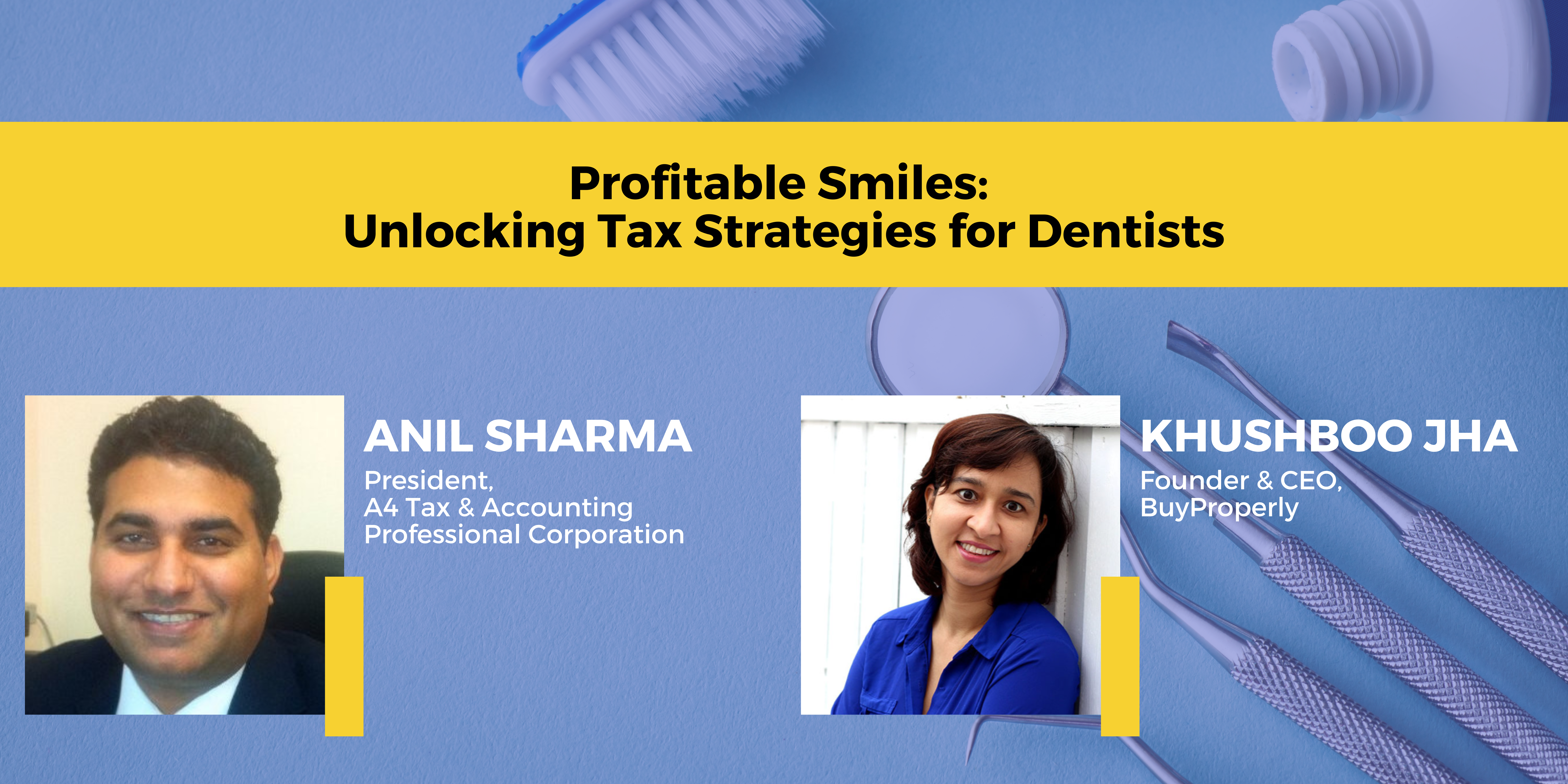 Unlocking Profitable Tax Strategies for Dentists: A Webinar Discussion